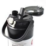 Stainless Steel Vacuum Water Bottle (1000 ML) - Neckline Detail by Nari Haat, Indian ethnic wear, women clothing, des...