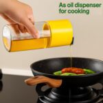 500 ml Automatic Oil Dispenser Bottle with One-Touch Controlled Pour Spout (1 Pc) - Closeup Embroidery by Nari Haat, ...
