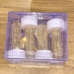 Decorative Cactus Shaped Flameless LED Candles (4 Pc) - Fabric Detail by Nari Haat, Indian ethnic wear, women clothin...