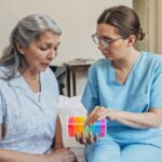 Weekly 7 Day Rainbow Color Pill Organizer Box - Fabric Detail by Nari Haat, Indian ethnic wear, women clothing, desig...