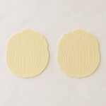 Silicone Leaf Design Coaster Set (2 Pc) - Sleeve Design by Nari Haat, Indian ethnic wear, women clothing, designer suit