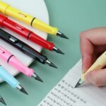 2-in-1 Everlasting Magic Pencil with Replaceable Eraser  (1 Pc / Mix Color) - Full Detail by Nari Haat, Indian ethnic...