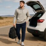 Premium Comfort Fit Men’s Track Pant - Fabric Detail by Nari Haat, Indian ethnic wear, women clothing, designer suit