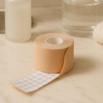 Face Lifting Tape, Myofascial Face Tightening Tape, 2.5 cm x 5 m Approx (1 Pc) - Closeup Embroidery by Nari Haat, Ind...