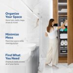 9 Shelf Hanging Closet Organizer with 5 Drawer Organizers - Neckline Detail by Nari Haat, Indian ethnic wear, women c...