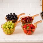 Multipurpose Kitchen Washing & Straining Bowl (1100 ML / 4 Pc) - Back View by Nari Haat, Indian ethnic wear, women cl...