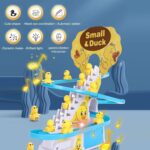 Duck Climb Stairs Toy Roller Coaster with Flashing Lights & Music (3 Ducks) - Image 3