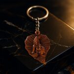 Premium Antique-Finish Metal Keychain (1 Pc) - Neckline Detail by Nari Haat, Indian ethnic wear, women clothing, desi...