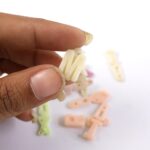 Alphabet Letter Beads Set for Craft Decoration (1 Set) - Back View by Nari Haat, Indian ethnic wear, women clothing, ...