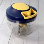 Chopper with Blades Chopping Vegetables and Fruits for (650ml) - Closeup Embroidery by Nari Haat, Indian ethnic wear,...