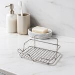 Premium Stainless Steel Soap Holder (1 Pc) - Back View by Nari Haat, Indian ethnic wear, women clothing, designer suit