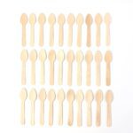 110mm Wooden Tea Spoon – 30 Pcs Pack - Sleeve Design by Nari Haat, Indian ethnic wear, women clothing, designer suit