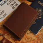 PU Leather Multipurpose Card Holder & Slim Travel Wallet (1 Pc) - Neckline Detail by Nari Haat, Indian ethnic wear, w...