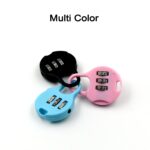 3-Digit Zipper Lock – Security Lock for Bags, Luggage & Zipper Items - Closeup Embroidery by Nari Haat, Indian ethn...