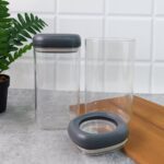 Supermom Airtight Kitchen Storage Containers – (2 Pc Set / 1500 ml) - Closeup Embroidery by Nari Haat, Indian ethni...