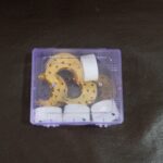 Decorative Moon Shaped Flameless LED Candles (4 Pc) - Full Detail by Nari Haat, Indian ethnic wear, women clothing, d...