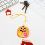 Silicone Push Bubble Fidget Keychain Toy (1 Pc) - Back View by Nari Haat, Indian ethnic wear, women clothing, designe...