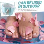 Soaking Feet Foldable Foot Tub Portable Bath Bag (1 Pc) - Neckline Detail by Nari Haat, Indian ethnic wear, women clo...