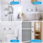 Suction Grab Bar Handle for Bathroom Safety (1 Pc) - Back View by Nari Haat, Indian ethnic wear, women clothing, desi...