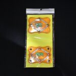 Shubh Labh Decorative Wall Hangings (2 Pc) - Fabric Detail by Nari Haat, Indian ethnic wear, women clothing, designer...