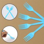 Reusable Food-Grade Plastic Forks (24 Pc) - Sleeve Design by Nari Haat, Indian ethnic wear, women clothing, designer ...