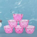 6pc Diamond shape ice cream bowl set - Full Detail by Nari Haat, Indian ethnic wear, women clothing, designer suit