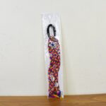 Traditional Multicolor Braided Hair Accessory Stylish Kodi String Bow (1 Pc) - Fabric Detail by Nari Haat, Indian eth...