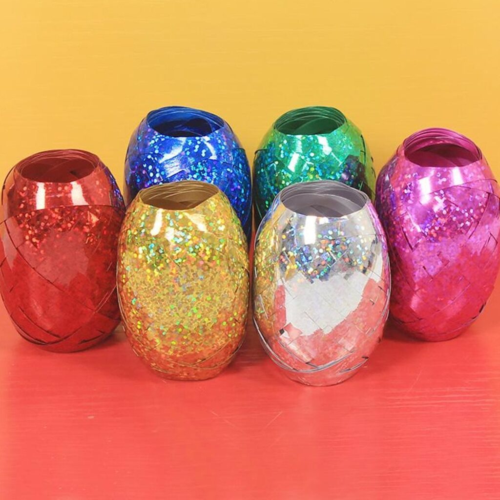 Multicolor Curling Ribbon for Party Decorations and Gifts