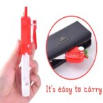 Mini Hand Pressure Fruit-Shaped Fan for Kids (1 Pc / Mix Design) - Full Detail by Nari Haat, Indian ethnic wear, wome...