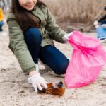 High Quality Garbage Bag 45x45 cm - (1 Pc) - Neckline Detail by Nari Haat, Indian ethnic wear, women clothing, design...
