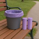 High-Quality Garbage Bags 50x60 cm (Mix Color / 2 Pc) - Closeup Embroidery by Nari Haat, Indian ethnic wear, women cl...