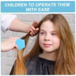 Haircut Design Stencil Set – 6-in-1 Safe Hair Trimmer Molds - Back View by Nari Haat, Indian ethnic wear, women clo...