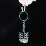 Mahakal Symbol Metal Keychain (1 Pc) - Closeup Embroidery by Nari Haat, Indian ethnic wear, women clothing, designer ...