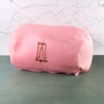 Thick 3D Mesh Laundry Wash Bag - (1 Pc) - Closeup Embroidery by Nari Haat, Indian ethnic wear, women clothing, design...