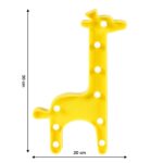 Giraffe Shape LED Decorative Night Light (1 Pc) - Closeup Embroidery by Nari Haat, Indian ethnic wear, women clothing...