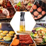 Glass Premium Oil Spray Bottle - (300 Ml Approx / 1 Pc) - Neckline Detail by Nari Haat, Indian ethnic wear, women clo...