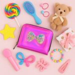 Vibrant Stylish Kids Wallet (1 Pc) - Neckline Detail by Nari Haat, Indian ethnic wear, women clothing, designer suit