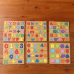 Wooden Learning Puzzle Board - (Mix  Design / 1 Pc) - Neckline Detail by Nari Haat, Indian ethnic wear, women clothin...