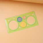 Design Ruler Spirograph Geometry Stencil Set - Closeup Embroidery by Nari Haat, Indian ethnic wear, women clothing, d...