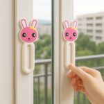 Self Stick Push Pull Helper (4 Pc) - Back View by Nari Haat, Indian ethnic wear, women clothing, designer suit