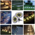Solar Powered LED Garden Lights (4 Pc) - Full Detail by Nari Haat, Indian ethnic wear, women clothing, designer suit