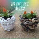 Decorative River Rock Stones (1 Set) - Neckline Detail by Nari Haat, Indian ethnic wear, women clothing, designer suit