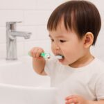 Kids Toothbrush and Ball Keychain Toy Set - Back View by Nari Haat, Indian ethnic wear, women clothing, designer suit