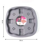 Supermom Plastic Multi Purpose Heavy Duty Gas Cylinder Trolley - Neckline Detail by Nari Haat, Indian ethnic wear, wo...