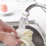 Adjustable 360° Rotating Water Faucet Extender Nozzle Saver Device - Back View by Nari Haat, Indian ethnic wear, wom...