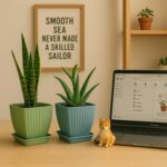 Trendy Square Plastic Flower Pots Set of 5 - Fabric Detail by Nari Haat, Indian ethnic wear, women clothing, designer...