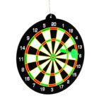 Small Magnetic Dartboard Set with Magnet Darts for Kids Adults Office Man - Neckline Detail by Nari Haat, Indian ethn...