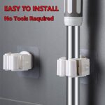 Magic Sticker Series Self Adhesive Mop and Broom Holder - Full Detail by Nari Haat, Indian ethnic wear, women clothin...