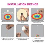 Portable Wiff Waff Rebound Table Tennis Trainer Set (1 Set) - Full Detail by Nari Haat, Indian ethnic wear, women clo...