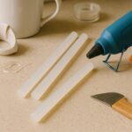 Hot Melt Glue Sticks for Glue Gun – 20 cm Long - Fabric Detail by Nari Haat, Indian ethnic wear, women clothing, de...